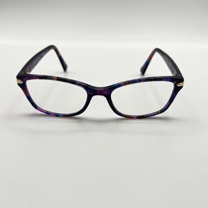 Coach Glasses Womens‎ HC6065 5288 Eyeglass Frames 51-17-135 Confetti Purple